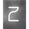 Artemide Alphabet Of Light Wall lamp "Z" uppercase
