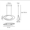 Artemide Cabildo Led Suspension suspended lamp