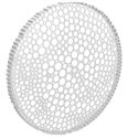 Artemide Calipso Wandlamp / Plafondlamp