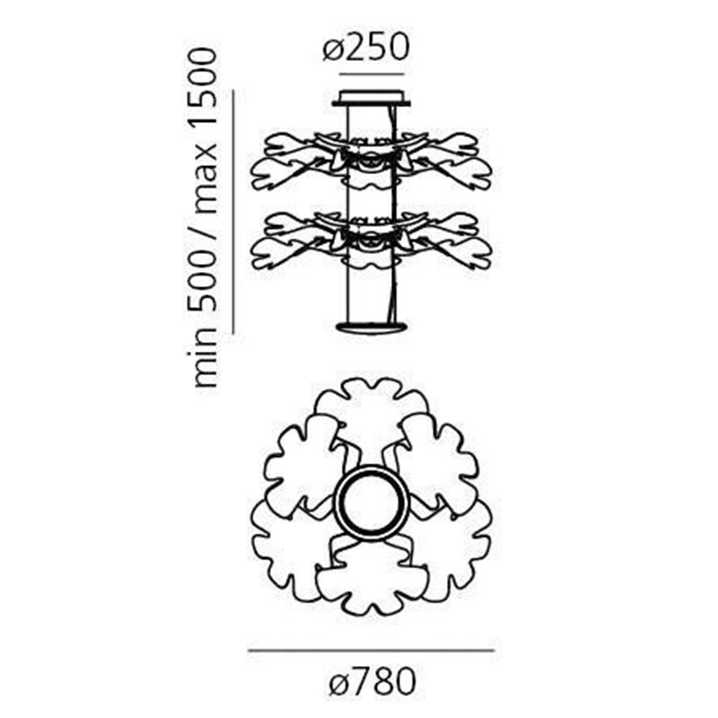 Artemide Chlorophilia 2 Hanglamp