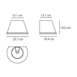 Artemide Choose Wall lamp IP 23