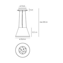 Artemide Choose suspended lamp