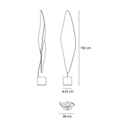 Artemide Cosmic Leaf Floor lamp