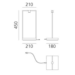 Artemide Curiosity 45 Table lamp