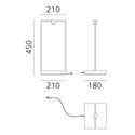 Artemide Curiosity 45 / FOCUS Tafellamp