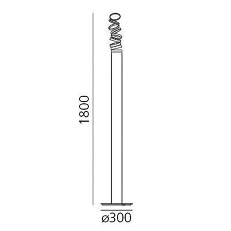 Artemide Decompose' LIGHT Vloerlamp