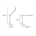 Artemide Demetra body 3000K w/presence detector Tafellamp