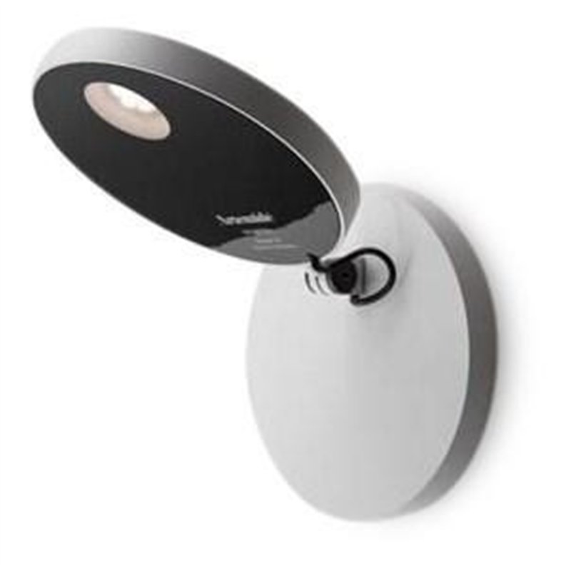 Artemide Demetra Faretto with switch 3000k Wandlamp