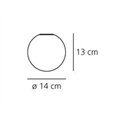Artemide Dioscuri 14 Wandlamp / Plafondlamp