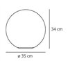 Artemide Dioscuri 35 Table lamp