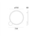 Artemide Discovery Led Wandlamp / Plafondlamp