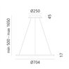 Artemide Discovery suspended lamp