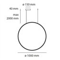 Artemide Discovery Vertical 100 Hanglamp