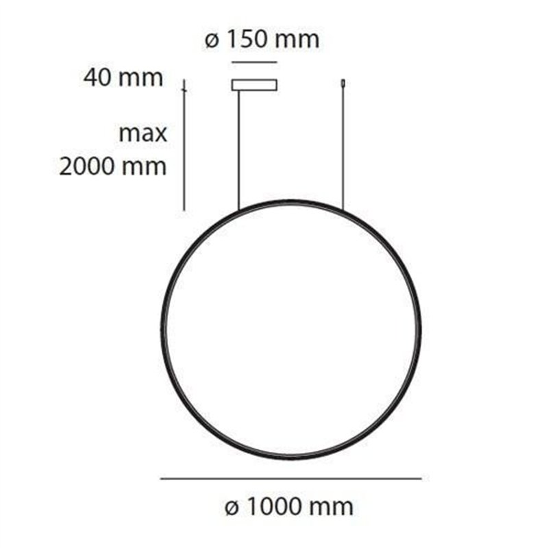 Artemide Discovery Vertical 100 Hanglamp