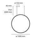 Artemide Discovery Vertical 100 RGBW Hanglamp