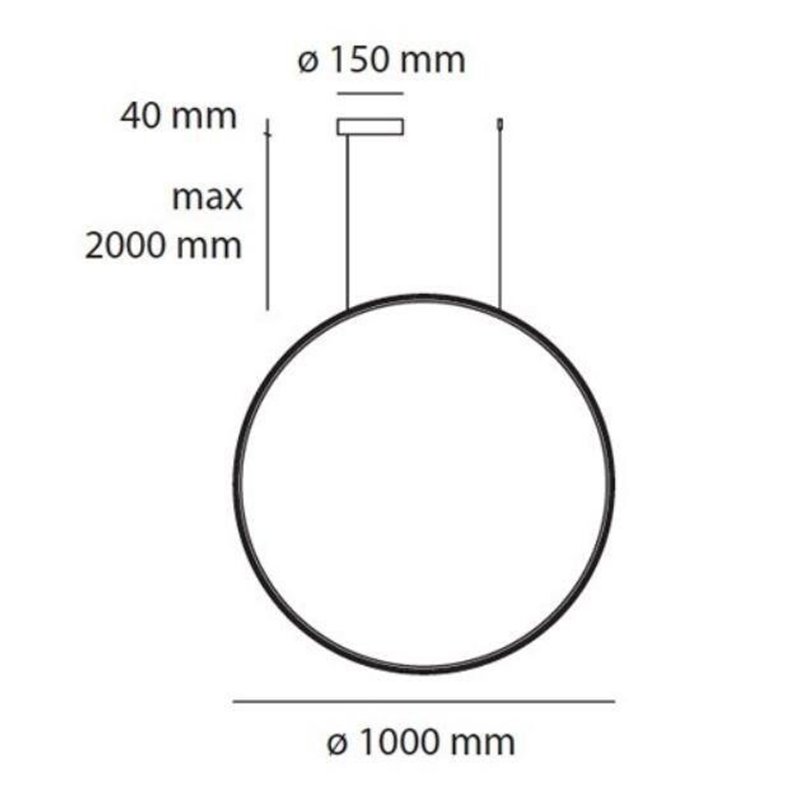 Artemide Discovery Vertical 100 TW Hanglamp
