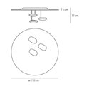 Artemide Droplet Led Plafondlamp