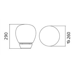 Artemide Empatia 26 Table lamp