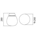 Artemide Empatia 26 Wandlamp / Plafondlamp