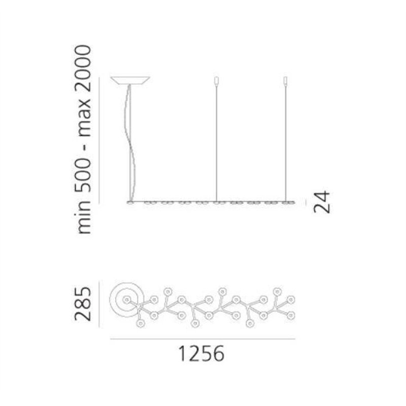 Artemide Led Net Line 125 Hanglamp