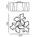 Artemide Logico Micro Plafondlamp 3x120°