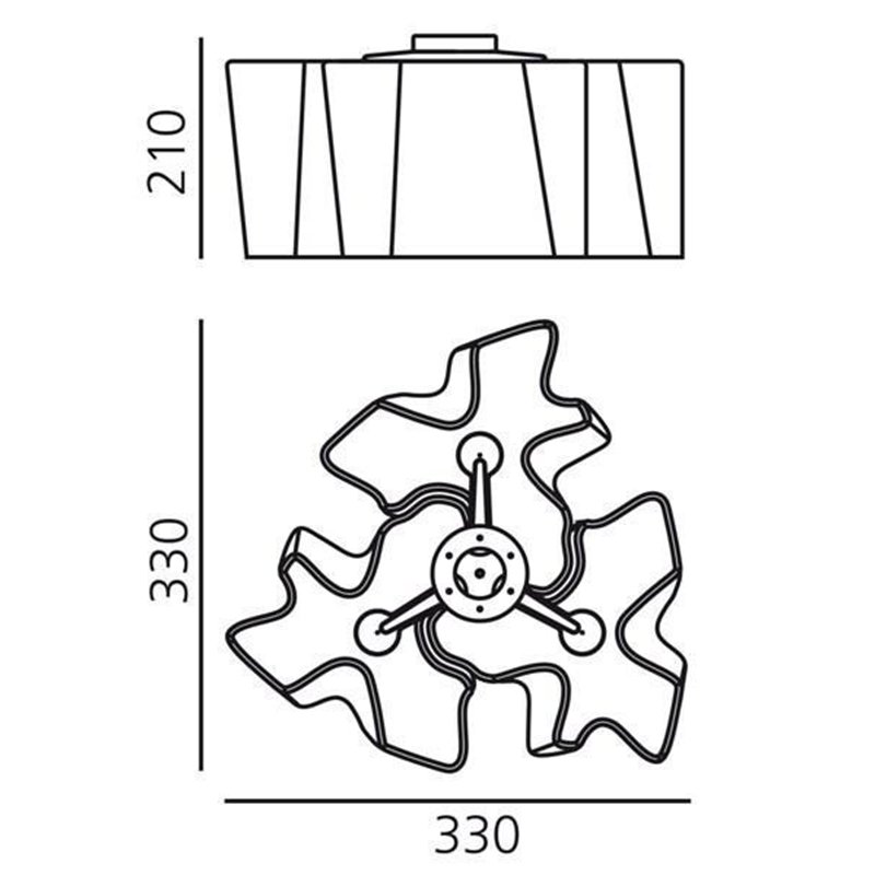 Artemide Logico Micro Plafondlamp 3x120°