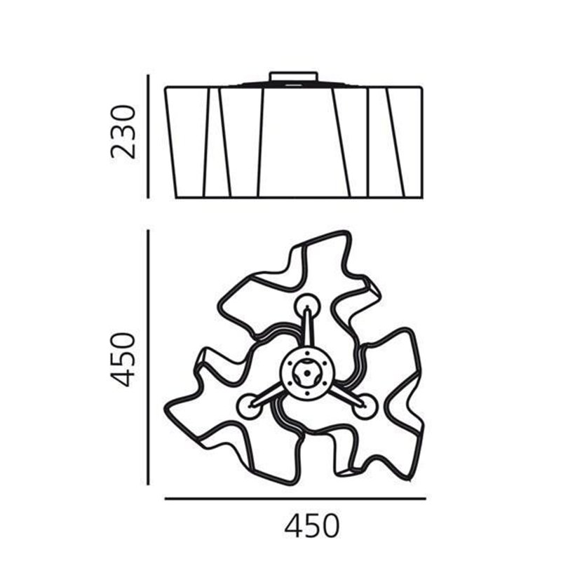 Artemide Logico Mini Plafondlamp 3x120°