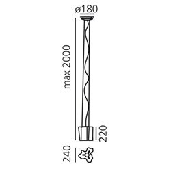 Artemide Logico Mini suspended lamp