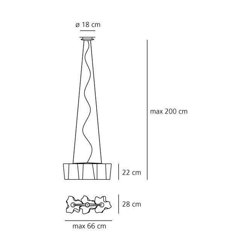 Artemide Logico Mini Hanglamp 3 in linea
