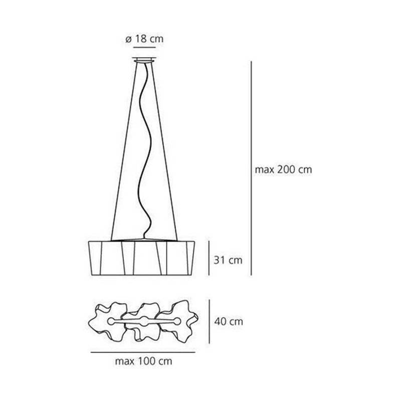Artemide Logico Hanglamp 3 in linea