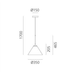 Artemide Look At Me 35 suspended lamp