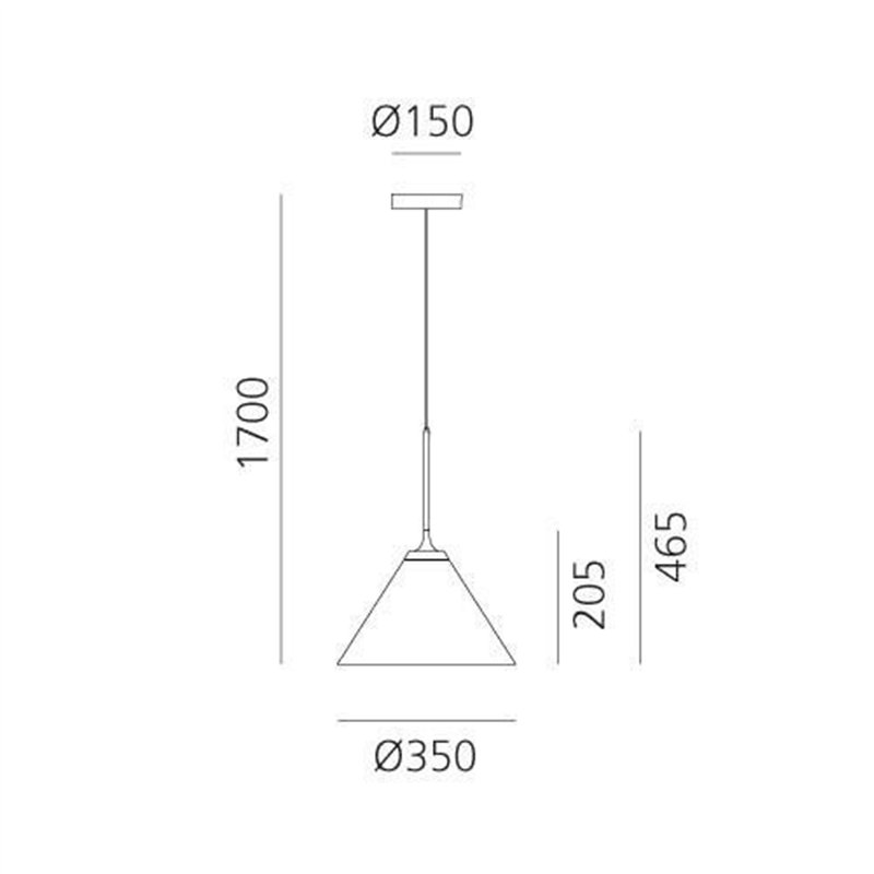 Artemide Look At Me 35 Hanglamp