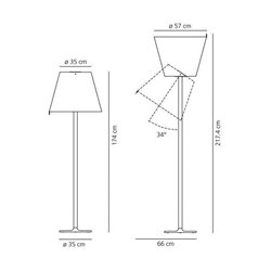 Artemide Melampo MEGA floor lamp