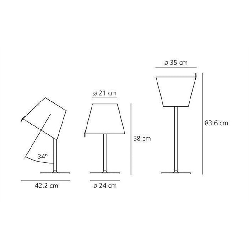Artemide Melampo Tafellamp