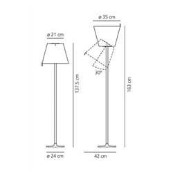 Artemide Melampo Floor lamp