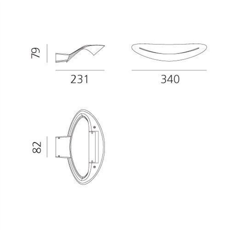 Artemide Mesmeri Led Wandlamp