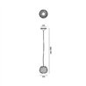 Artemide Meteorite 15 suspended lamp
