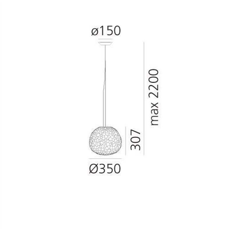 Artemide Meteorite 35 Hanglamp