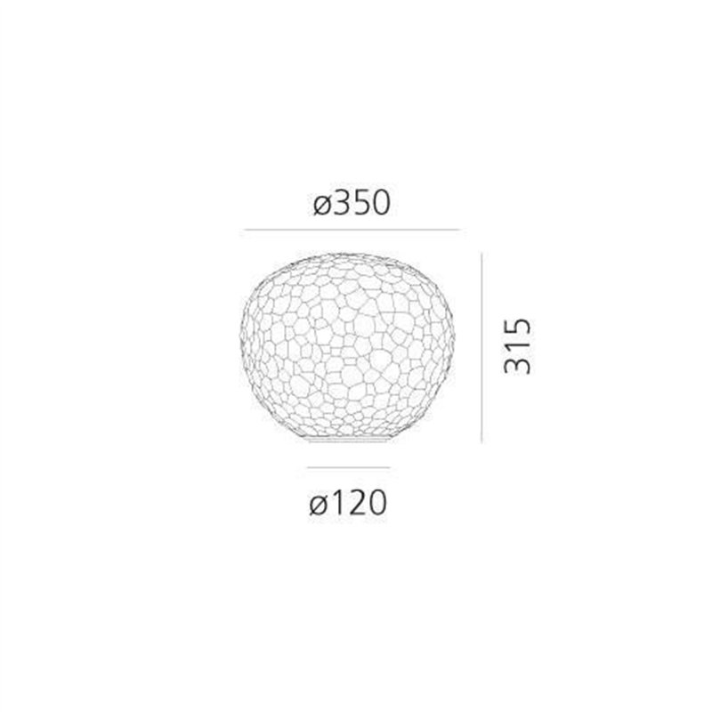 Artemide Meteorite 35 Tafellamp