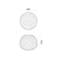 Artemide Meteorite 48 Plafondlamp