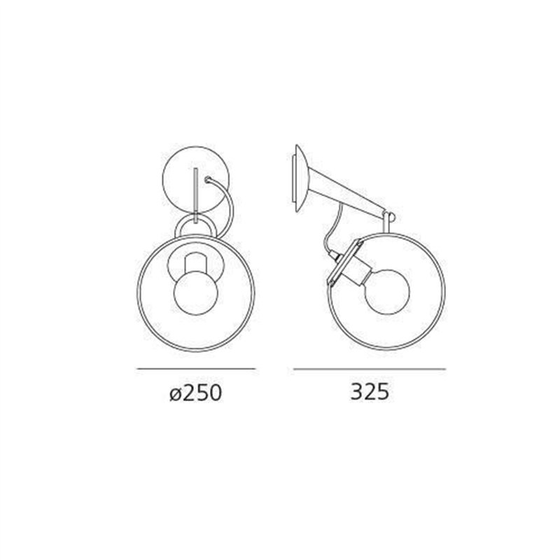Artemide Miconos Wandlamp