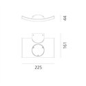 Artemide Microsurf Wandlamp