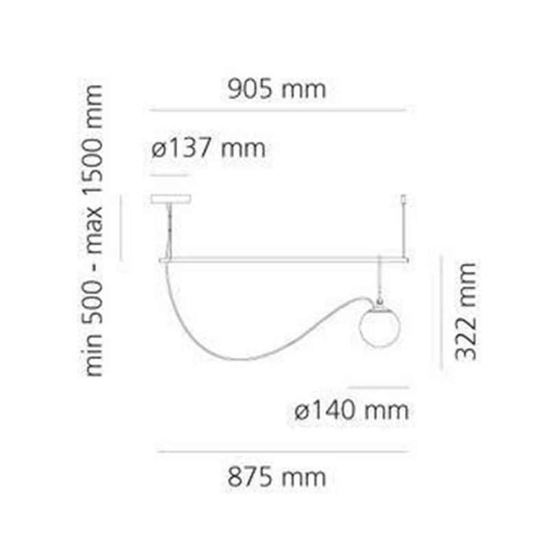 Artemide nh S2 14 Hanglamp