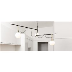 Artemide nh S2 22 suspended lamp