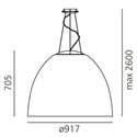 Artemide NUR 1618 Acoustic Hanglamp
