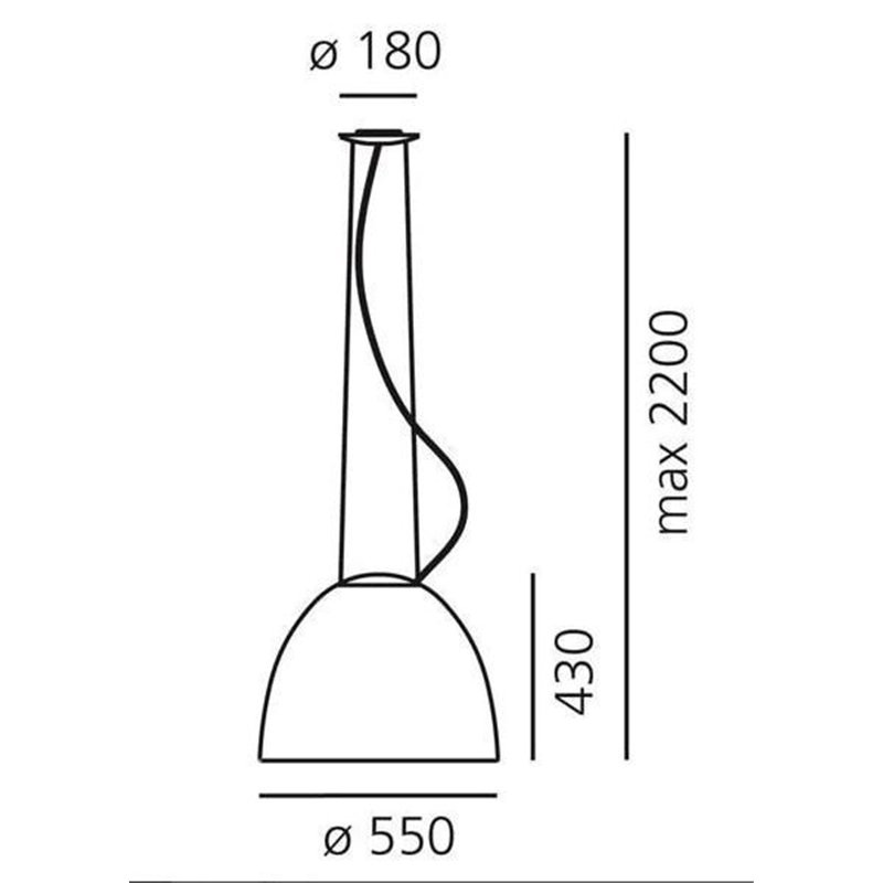 Artemide Nur Gloss Led Hanglamp