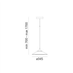 Artemide Orsa 35 suspended lamp