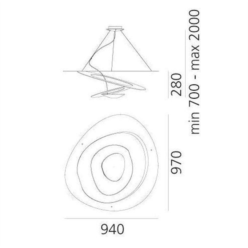 Artemide Pirce Mini Hanglamp
