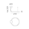 Artemide Ripple 70 Hanglamp
