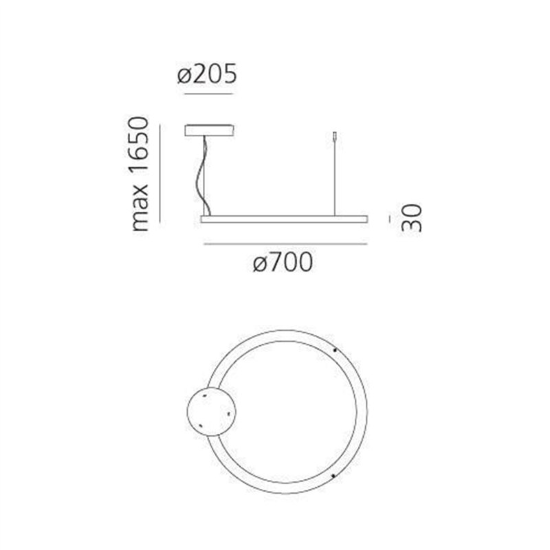 Artemide Ripple 70 Hanglamp